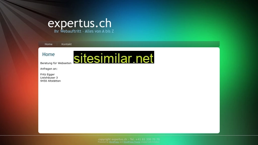 expertus.ch alternative sites
