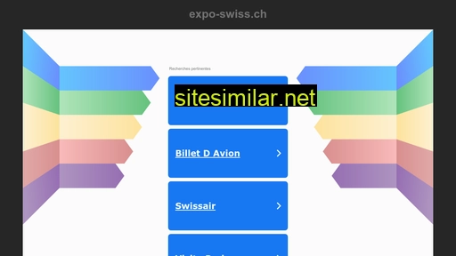 expo-swiss.ch alternative sites