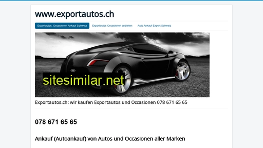 exportautos.ch alternative sites
