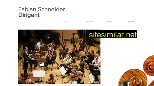 Fabianschneider-dirigent similar sites