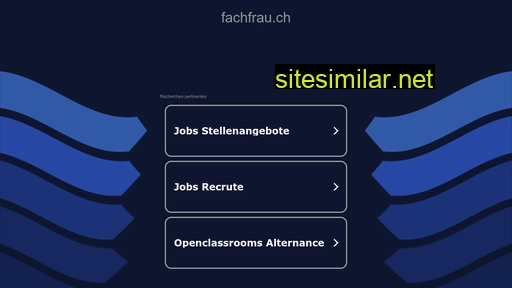 fachfrau.ch alternative sites