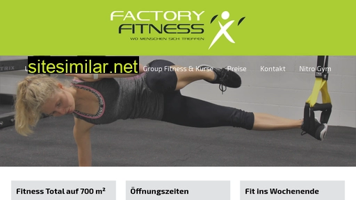 factory-fitness.ch alternative sites