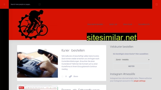 fahrradkurier.ch alternative sites
