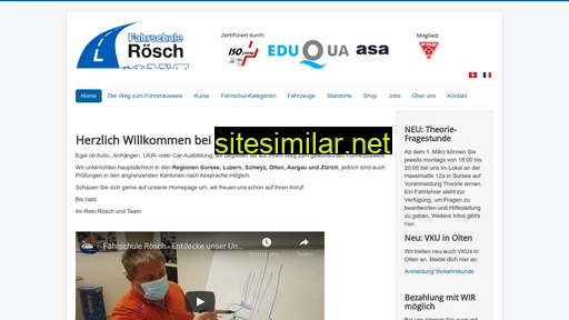 fahrschule-roesch.ch alternative sites
