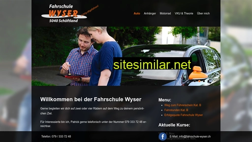 fahrschule-wyser.ch alternative sites