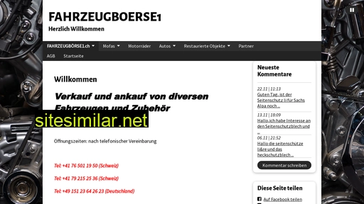 fahrzeugboerse1.ch alternative sites