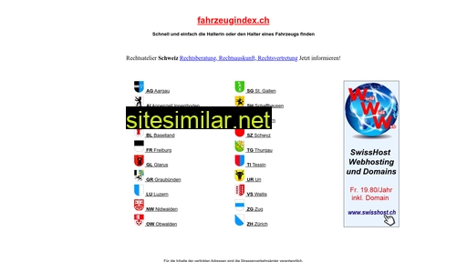 fahrzeugindex.ch alternative sites