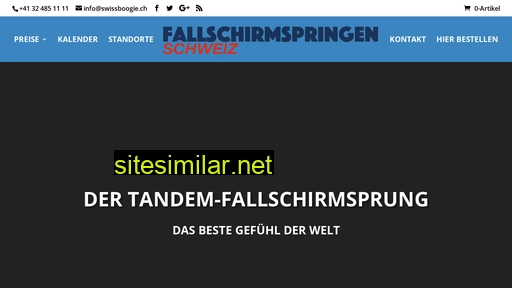fallschirmspringen.ch alternative sites