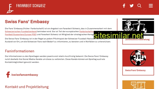 fanarbeit.ch alternative sites