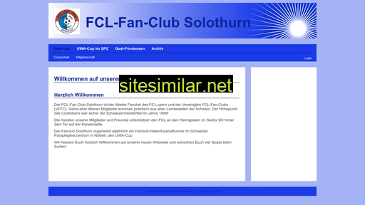 Fanclubsolothurn-fcl similar sites