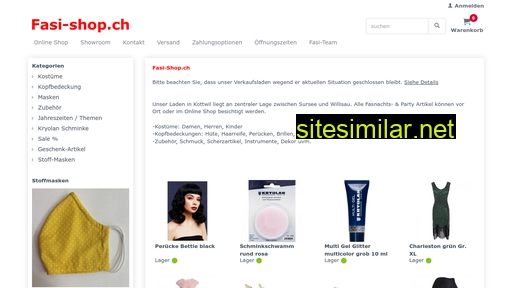 fasishop.ch alternative sites