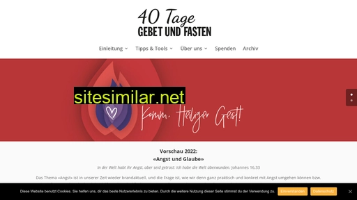 fastengebet.ch alternative sites