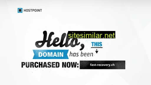 fast-recovery.ch alternative sites