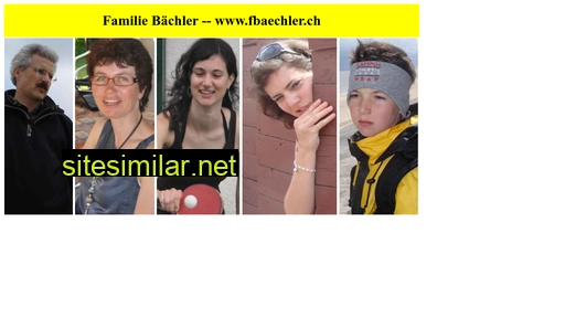 fbaechler.ch alternative sites