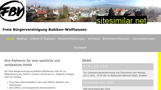 fbv-bubikon.ch alternative sites