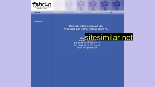 fehrlin.ch alternative sites