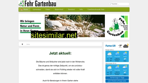fehr-gartenbau.ch alternative sites