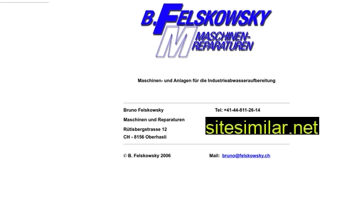felskowsky.ch alternative sites