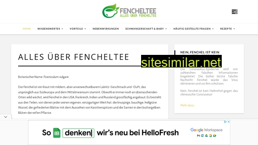 fencheltee.ch alternative sites