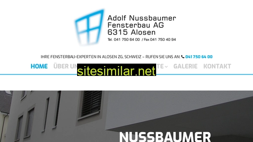 fenster-nussbaumer.ch alternative sites