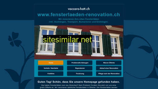 fensterlaeden-renovation.ch alternative sites
