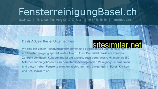 fensterreinigungbasel.ch alternative sites