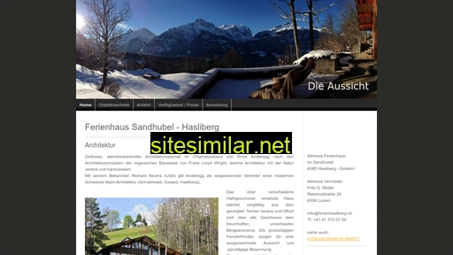 ferienhasliberg.ch alternative sites