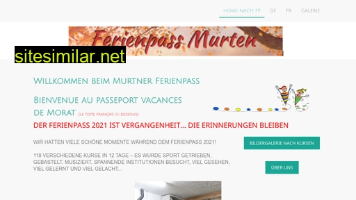 ferienpass-murten.ch alternative sites