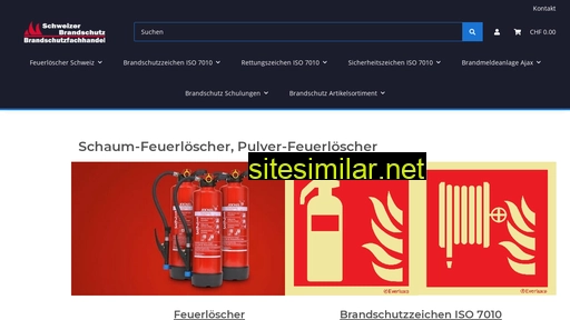 feuerloescher-brandschutz.ch alternative sites