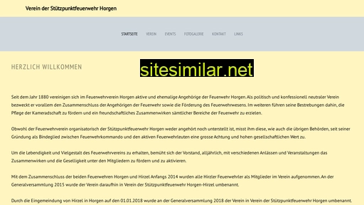 feuerwehrverein-horgen.ch alternative sites