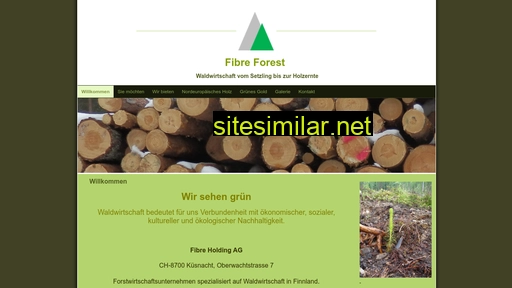 fibreforest.ch alternative sites
