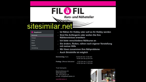 filafil-atelier.ch alternative sites