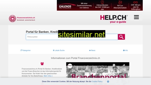 finanzverzeichnis.ch alternative sites