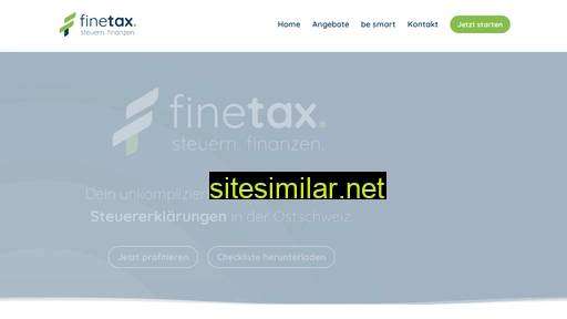 finetax-steuern.ch alternative sites