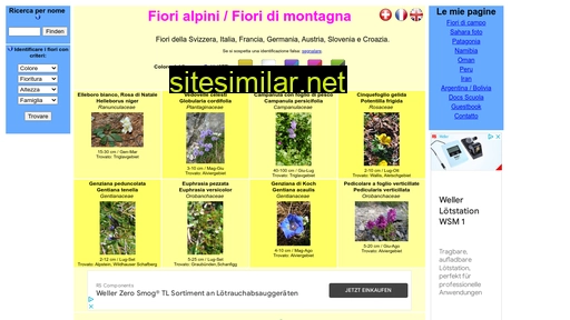 fiorialpini.ch alternative sites