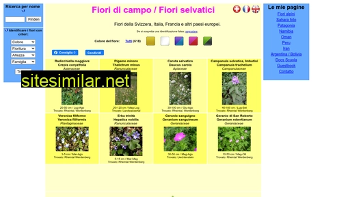 fioridicampo.ch alternative sites