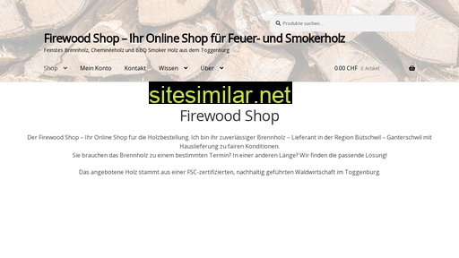 firewoodshop.ch alternative sites