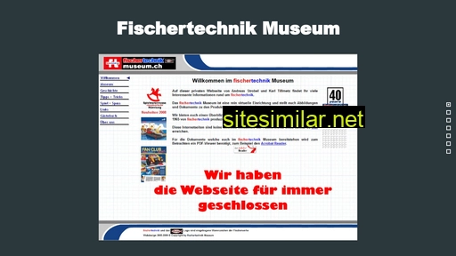 Fischertechnik-museum similar sites
