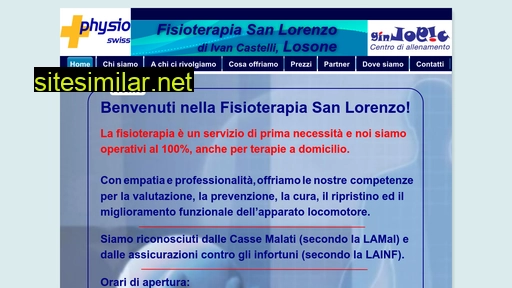fisioterapiasanlorenzo.ch alternative sites