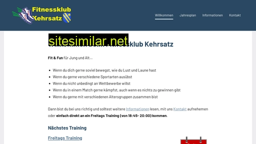 fitnessklub-kehrsatz.ch alternative sites