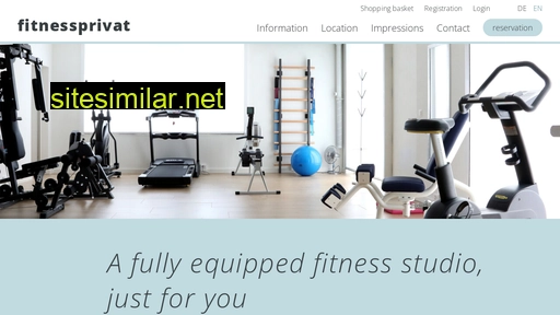 fitnessprivat.ch alternative sites