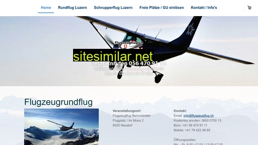 flugzeugflug.ch alternative sites