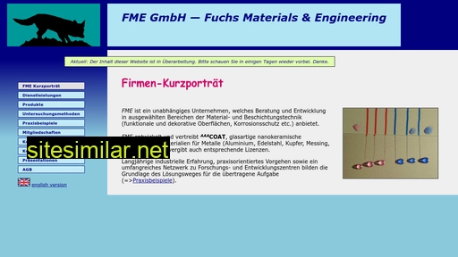 fme-gmbh.ch alternative sites