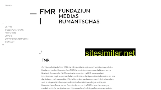 fmr.ch alternative sites