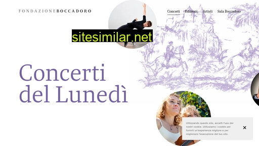 Fondazioneboccadoro similar sites