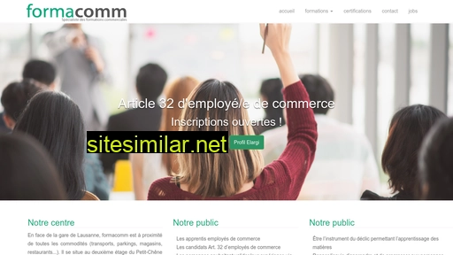 formacomm.ch alternative sites