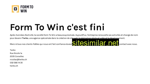 Formtowin similar sites