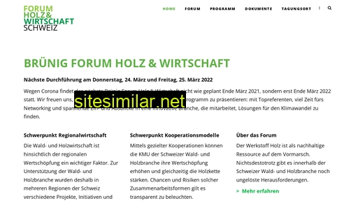 forumholzwirtschaft.ch alternative sites