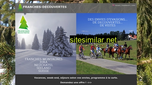 franches-decouvertes.ch alternative sites
