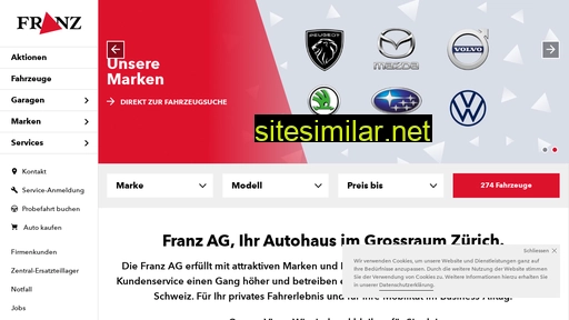 franz.ch alternative sites